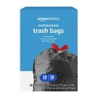 Amazon Basics Flextra Multipurpose Drawstring 50 Count (pack Of 1), Black New. Price: $19.06.