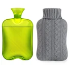 Samply Hot Water Bottle With Knitted Cover, Bag For 2L, Grey New. Price: $14.76.