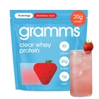 Protein Powder 20G Grass Fed Whey Isolate Zero Sugar Strawberry Acai Gramms New. Price: $104.99.