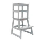 Sdadi Kids Kitchen Step Stool Holds Up 150LBS With Safety Rail,gray(open Box). Price: $33.48.