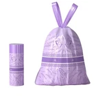 4 Gallon Small Trash Bags No-tearing Drawstring Strong Garbage Lavender ... New. Price: $17.21.