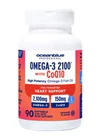 X Oceanblue Professional Omega 3 2100 With COQ10 -- 90 Softgels New. Price: $169.96.