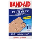 Band-aid Adhesive Bandages, Extra Large Tough-strips Waterproof : 24 Packs New. Price: $168.41.