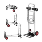 Vevor 2IN1 Aluminum Hand Truck Folding Dolly Cart 400 Lbs Capacity Heavy Duty New. Price: $109.99.