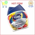 Tums Chewy Bites Chewable Antacid Tablets With Gas Relief, Lemon & Strawberry - New. Price: $8.88.