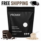 Promix Grass Fed Whey Isolate Cookies & Cream Protein Powder 2.45LB New. Price: $56.99.