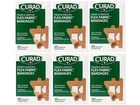6 Pack Curad Flex-fabric Finger Knuckle Bandages, Assorted Sizes, 20 Ct New. Price: $15.27.