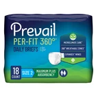 Prevail Per-fit 360 Incontinence Brief 2 Breathable PFNG-013/1 56 18 Ct New. Price: $16.80.