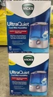 Vicks Ultrquiet Cool Mist Humidifier 1.2 Gal Capacity Up To 24HRS V5100NS New. Price: $37.59.