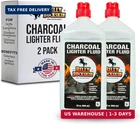 Charcoal Lighter Fluid (1 Quart) - 2 Pack Clean Burning, Low Odor & Fast Lightin New. Price: $44.74.