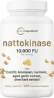 Micro Ingredients Nattokinase 10,000 Fu 240 Caps COQ10 Non-gmo Lab Tested Cgmp New. Price: $43.69.