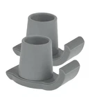 Magicorange Walker Glide Skis, 2 Pcs Universal Fit Grey New. Price: $12.99.