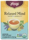 Yogi Tea Relaxed Mind Herbal Blend 16 Count Natural Relaxation New. Price: $7.89.
