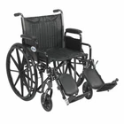 Drive Medical Silver Sport 2 Wheelchair - Black New. Price: $199.00.