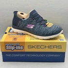 Skechers Women's 11 Sneakers Blue Slip Ins Hands Free Summits Comfort 149937 New. Price: $41.52.