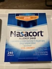 Nasacort Allergy 24HR Nasal 240 Sprays. Expiration: 12/2025 New. Price: $21.00.