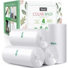 4 Gallon 220 Counts Strong Trash Garbage Bags, Bathroom Can Bin Li... New. Price: $23.72.