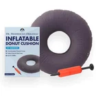 Dr. Frederick's Donut Cushion 18" Inflatable Ring Tailbone Pain Hemorrhoid Seat New. Price: $15.99.