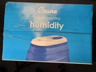 Crane EE-5948 Cool Mist Collapsible Humidifier Blue/white, Portable, 360 Nozzle New. Price: $19.97.