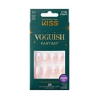 Kiss Voguish Fantasy Glue-on Nails, Warm Hugs, White, Medium Size, Coffin... New. Price: $13.49.