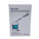 Denfany Facial Steamer - Nano Ion Hot Mist White Blue 360 Rotatable KD2328B New. Price: $32.00.