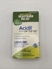 Boiron Acidil The Go 80 Count Pack Of 2 Heartburn Relief For Adults And Kids New. Price: $9.99.