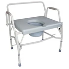 Dmi Drop Arm Portable Toilet Commode, Extra-wide Seat, 500 Pound Weight Capac... New. Price: $133.16.