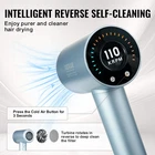 High-speed Hair Dryer With 105,000RPM Brushless Motor, 200 Million Negative Ions New. Price: $88.41.