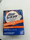 Alka-seltzer Hangover Relief Effervescent Tablets Orange Fizz Pain 20 Ct New. Price: $14.20.