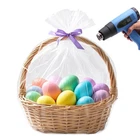 10 Pk Morepack Shrink Wrap Bags For Gift Baskets 24X30" Clear Pvc Heat Seal New. Price: $13.20.