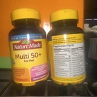 Pack Of Nature Made 50+ For Her Multivitamin Tablets Supplement 07/2026 New. Price: $17.95.