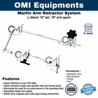 Martin Arm System Complete Surgical Set German Top Quality New. Price: $448.00.