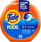 Tide Pods Laundry Detergent Pacs, 3-IN-1 Stain Remover, 42 Count (pack Of 1) New. Price: $21.15.