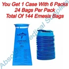 *144-PACK* Medline Sack Emesis Bags For Sickness Cleanup Blue NON80328 New. Price: $84.99.