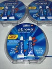 3 Pk- Abreva Cold Sore Treatment Treats Fever Blister In 2.5 Days -2X Tubes Each New. Price: $55.99.
