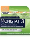Monistat 3 Day Antifungal Treatment Combination Pack 5G Each + 9G Ex 2027 Box New. Price: $10.00.
