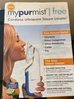Mypurmist Free Cordless Ultrapure Steam Inhaler +accessories Open Box (not Used) New. Price: $50.00.