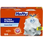 Hefty Ultra Strong 13 Gallon Drawstring Kitchen Trash Bags 150 Count Large Pack New. Price: $29.99.