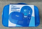 Kroger Health Personal Protection Kit W/thermometer, Masks, Gloves, Door Opener New. Price: $8.99.