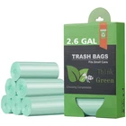 Ayotee Small Trash Bags 2.6 Gallon Compostable 125 Count (pack Of 1), Green New. Price: $24.07.