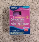 Ohm Omeprazole Delayed-release 20MG Acid Reducer, 14 Count New 7/2025. Price: $12.99.