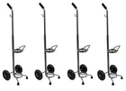 Roscoe Adjustable Oxygen Or Cylinder Cart Silver Vein Finish 5 Lb Lot Of 4 New. Price: $119.99.