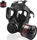 Amzyxuan Gas Mask Survival, Nuclear, Chemical Respirator With 40MM Activated Car New. Price: $93.32.