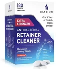 Retainer Cleaner & Denture Cleanser - Effervescent Count (pack Of 180) New. Price: $30.70.