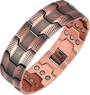 Feraco Men's Copper BRACELET,3X Strength 99.99% Pure Magnetic Bracelets New. Price: $56.99.