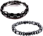 Viki Lynn 2 Pcs Hematite Magnetic Bracelets For Women And New. Price: $13.84.