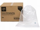Medline Patient Belonging Bags Drawstring Clear 20 X Case Of 250 NON026335 New. Price: $50.00.