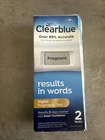 Clearblue Digital Pregnancy Results 5 Days Sooner & In WORDS-2 Tests New. Price: $8.99.