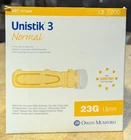 200 Piece Owen Mumford Unistik Normal 23G 1.8MM Lancet Yellow AT1004 AUG2026 New. Price: $31.57.