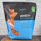 Legion Grass-fed Whey Protein Isolate Powder Cookie Butter (1.92 LBS./30 Serv New. Price: $62.99.